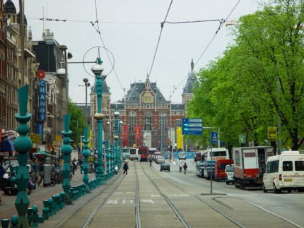 Downtown Amsterdam - Railway Station