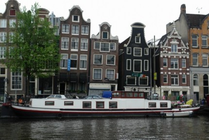 The Leaning Hotel of Amsterdam