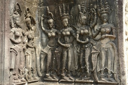 Detail from Angkor Wat - the mother of all temples - Cambodia