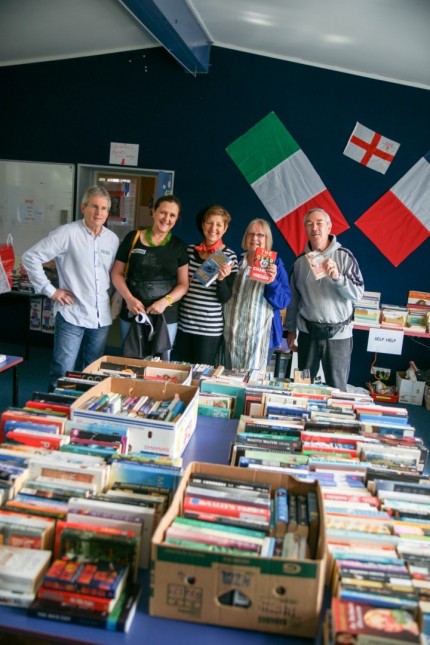 The book stall crew